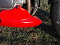 Triumph Sprint RS lower fairing with our Paint Protection Film applied