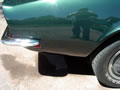 1968 Chevrolet Corvette Rear Lower Quarter with our Paint Protection Film applied